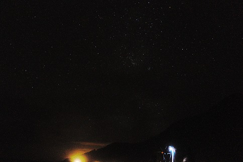 南天の星空